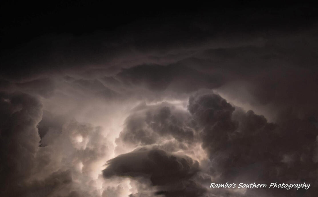 Storm captured in Seguin, Texas